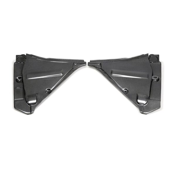 Seibon Carbon, CP0910NSGTR, Carbon fiber cooling panel set for 2009-2011 Nissan GTR (3-piece)