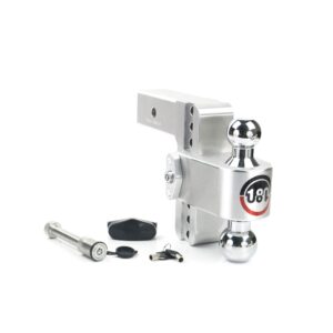 180 Hitch Chrome  Ball 6" Drop Hitch with 2.5" Shank Keyed Alike WS05 Included