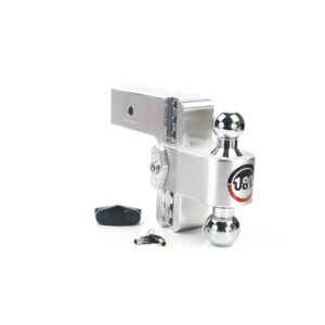 180 Hitch Chrome Ball 6" Drop Hitch with 3" Shank