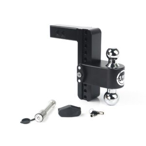 180 Hitch Chrome 8" Drop Hitch with 2" Shank w/ Keyed Alike WS05