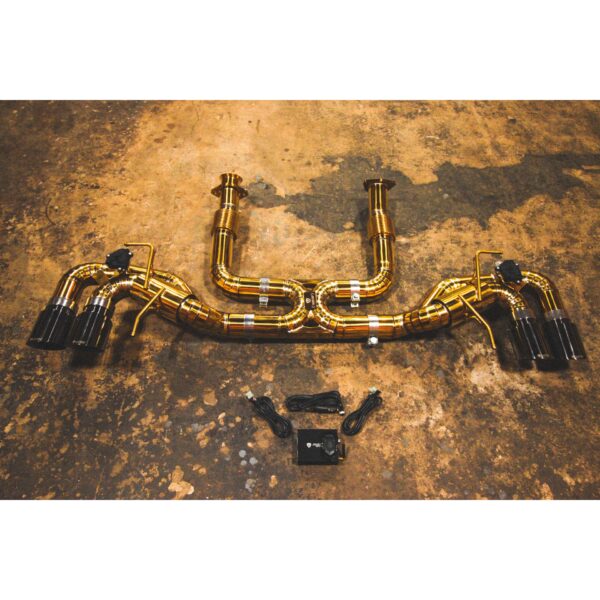 Chevrolet Corvette C8 Valved Sport Exhaust System - Grade 5 Titanium