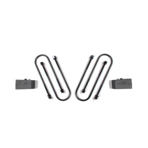 Zone Rear 2" Block Kit - 4in U-bolts