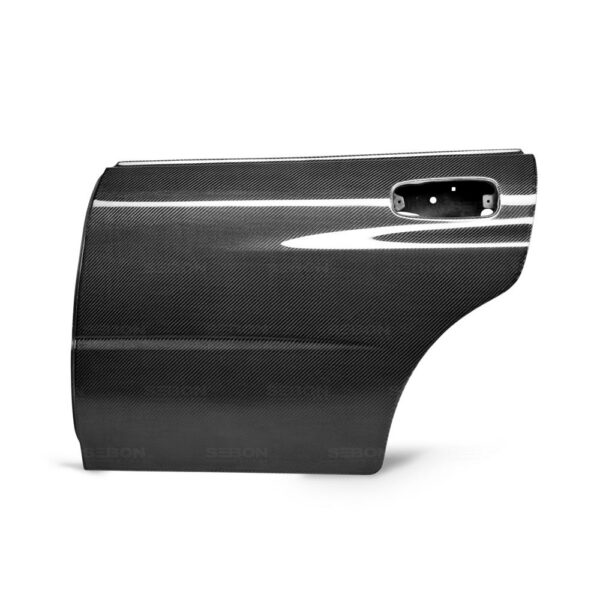 Seibon Carbon, DD0205SBIMP-R, OE-style carbon fiber doors for 2002-2007 Subaru Impreza WRX STi (REAR)  *OFF ROAD USE ONLY