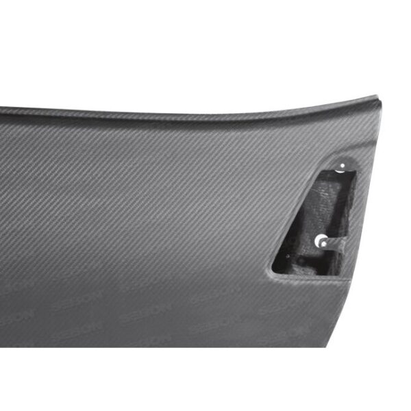 Seibon Carbon, DD0910NS370-DRY, OE-style DRY CARBON doors for 2009-2012 Nissan 370Z   *OFF ROAD USE ONLY*ALL DRY CARBON PRODUCTS ARE MATTE FINISH
