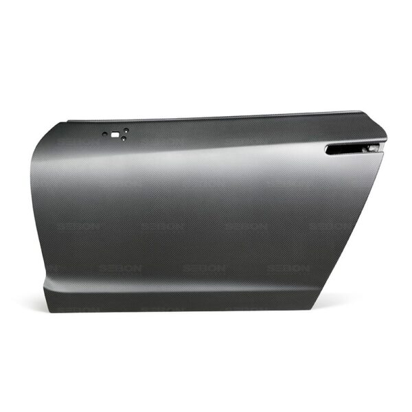 Seibon Carbon, DD0910NSGTR-OE-DRY, OE-style DRY CARBON doors for 2009-2011 Nissan GTR*ALL DRY CARBON PRODUCTS ARE MATTE FINISH   *OFF ROAD USE ONLY