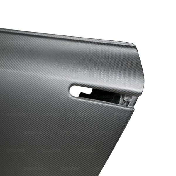 Seibon Carbon, DD0910NSGTR-OE-DRY, OE-style DRY CARBON doors for 2009-2011 Nissan GTR*ALL DRY CARBON PRODUCTS ARE MATTE FINISH   *OFF ROAD USE ONLY