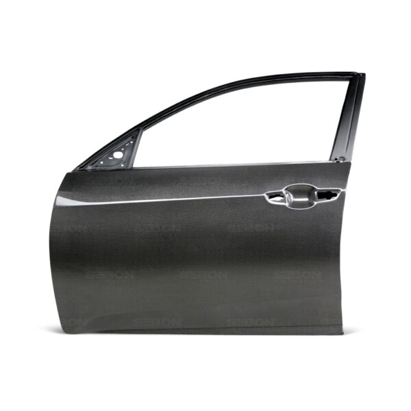 Seibon Carbon, DD17HDCVR-F, Carbon fiber front doors for 2016-2020 Honda Civic Hatchback (Front)  *Off Road Use Only