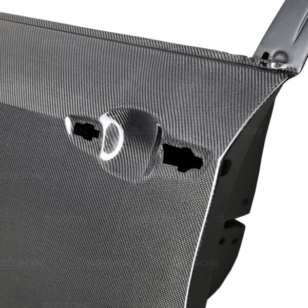 Seibon Carbon, DD17HDCVR-F, Carbon fiber front doors for 2016-2020 Honda Civic Hatchback (Front)  *Off Road Use Only