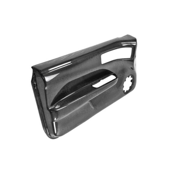 Seibon Carbon, DP9598NS240-OE, OEM-style carbon fiber door panels for 1995-1998 Nissan 240SX