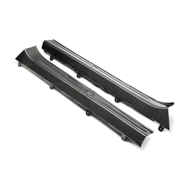 Seibon Carbon, DS0910NSGTR, Carbon fiber door sills for 2009-2010 Nissan GTR