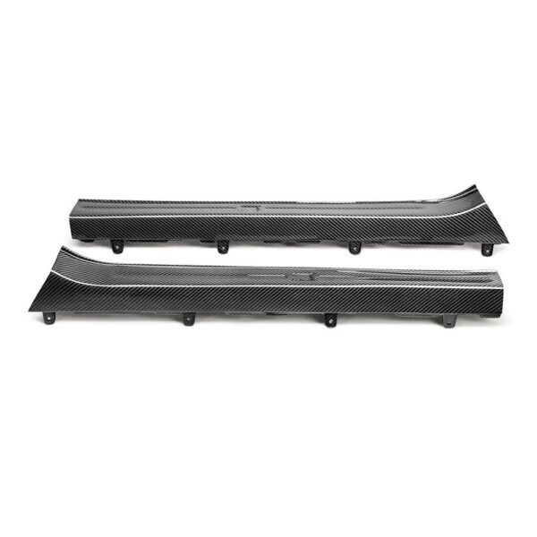 Seibon Carbon, DS0910NSGTR, Carbon fiber door sills for 2009-2010 Nissan GTR