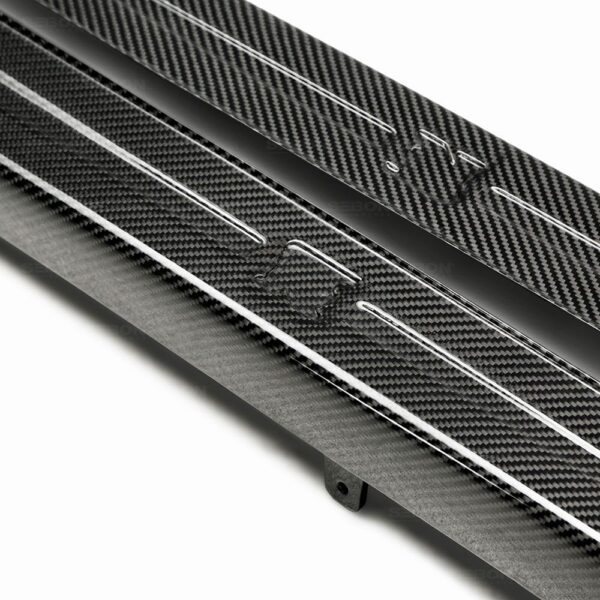 Seibon Carbon, DS0910NSGTR, Carbon fiber door sills for 2009-2010 Nissan GTR