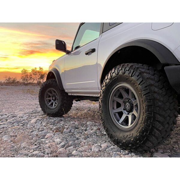 ICON Alloys Rebound Pro, Titanium, 17 x 8.5 / 6 x 5.5, 25mm Offset, 5.75" BS
