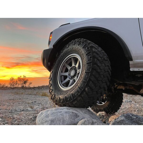 ICON Alloys Rebound Pro, Titanium, 17 x 8.5 / 6 x 5.5, 25mm Offset, 5.75" BS
