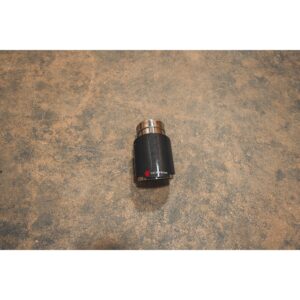 Sleeve Style 1x1 Carbon Fiber Tip - 3.0" Inlet to 3.5" Outlet