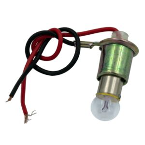 LIGHT BULB & SOCKET ASSEMBLY, 2 in. GAUGES (LEGACY)