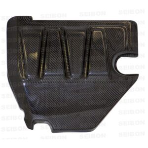 Seibon Carbon, EC0809MITEVOX, Carbon fiber engine cover for 2008-2015 Mitsubishi Lancer EVO X