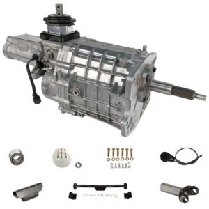 Silver Sport EasyFit TREMEC TKX Install Kit 55-57 Bel Air - Front Shift