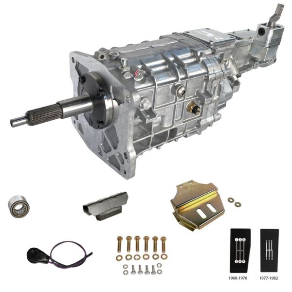 Silver Sport EasyFit TREMEC TKX Install Kit 68-79 Corvette