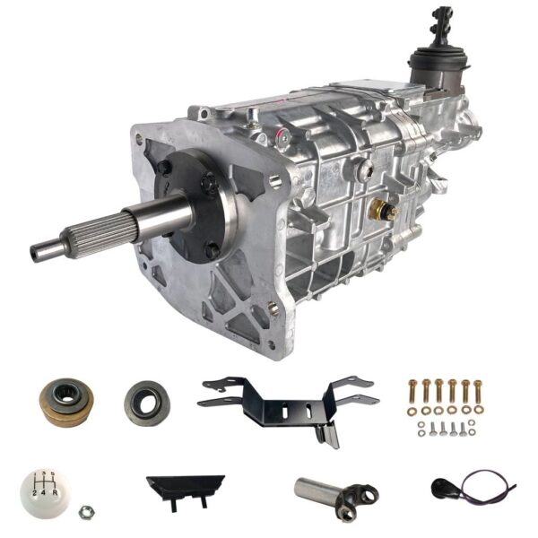 Silver Sport EasyFit TREMEC TKX Install Kit 65-66 Mustang