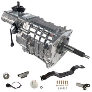 Silver Sport EasyFit TREMEC TKX Install Kit 66-74 GM X-Body w/console