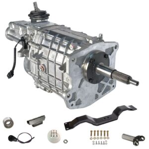 Silver Sport EasyFit TREMEC TKX Install Kit 68-74 GM X-Body w/o console