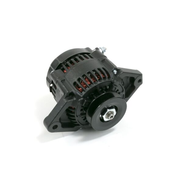 TSP Alternator; GM Mini Denso Style Race V-Belt 90 Amps; Black