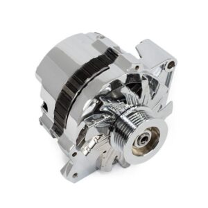 TSP Alternator; GM CS130 Serpentine Belt 160 Amps; Chrome
