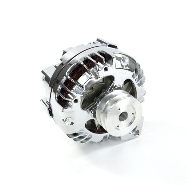 TSP Alternator; Chrysler V-Belt 100 Amps; Chrome