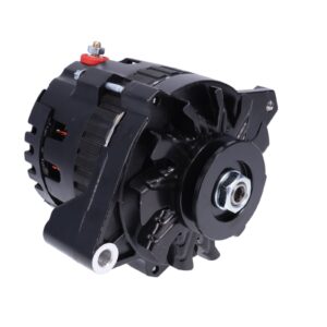 TSP Alternator; GM CS130 V-Belt 220 Amps; Black