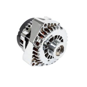 TSP Alternator; GM AD244 Serpentine Belt 180 Amps; Chrome; LS Truck Engines