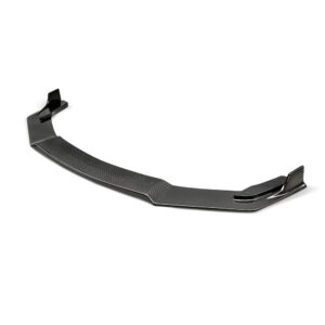 Seibon Carbon, FB16HDCV4-TT-GF-07, Carbon fiber splitter for TT-style fiberglass front bumper for 2016-2020 Honda Civic 4 Dr