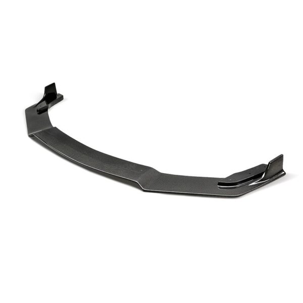 Seibon Carbon, FB16HDCV4-TT-GF-07, Carbon fiber splitter for TT-style fiberglass front bumper for 2016-2020 Honda Civic 4 Dr