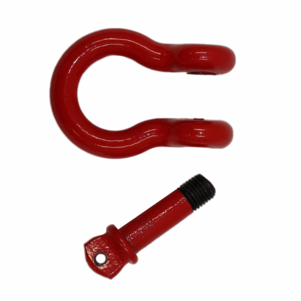 Red Powder Coat, Sold as a pair, 7/8 in. threaded shackle pin