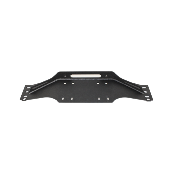 Black textured powder coat, 3/16 in. Steel