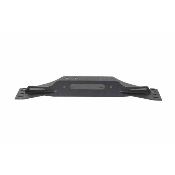 Black textured powder coat, 3/16 in. Steel