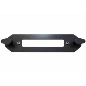 Black powder coat, Steel, Stainless Steel hardware, Measures 16 in. end to end