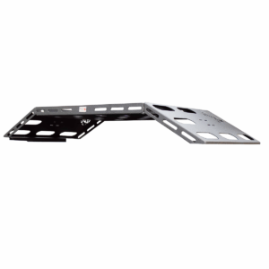 Black powder coated, Steel, Includes mounting hardware, Usable Rack Space is 34-1/4in. x 19-3/16in., 21.5in. from the floor to the bottom of the rack