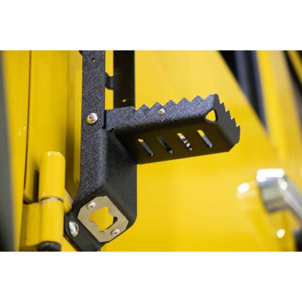 Sold individually, Black 2 Stage Powder coated, cold-rolled steel, Stainless-Steel