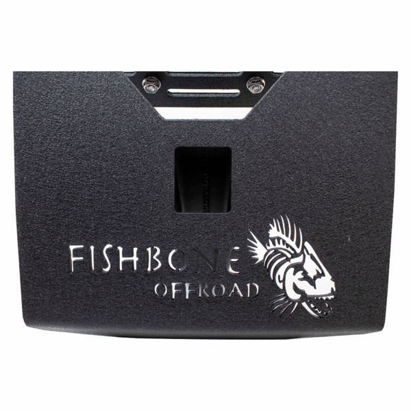 Black textured powder coat
