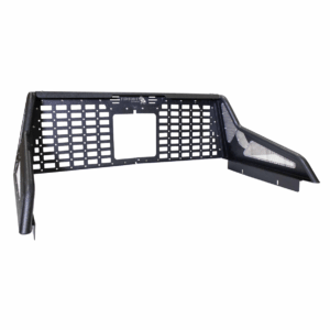 Black textured powder coat, 10-Gauge steel, Stainless Steel hardware