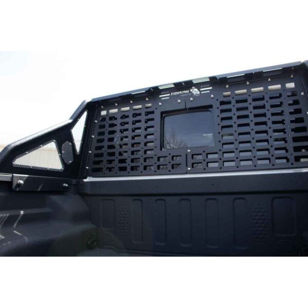 Black textured powder coat, 10-Gauge steel, Stainless Steel hardware