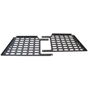 Black textured powder coat, 10-Gauge steel, Stainless Steel hardware