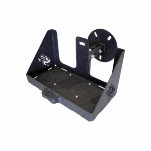 Comes with a 7 ft. black nylon ratchet strap, Stainless Steel Hardware