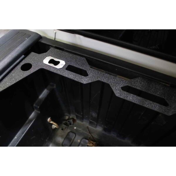 Black textured powder coat, 10-Gauge steel, Stainless Steel hardware