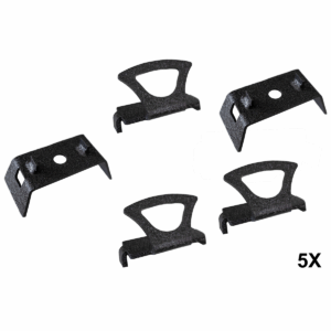 Black Powder Coated