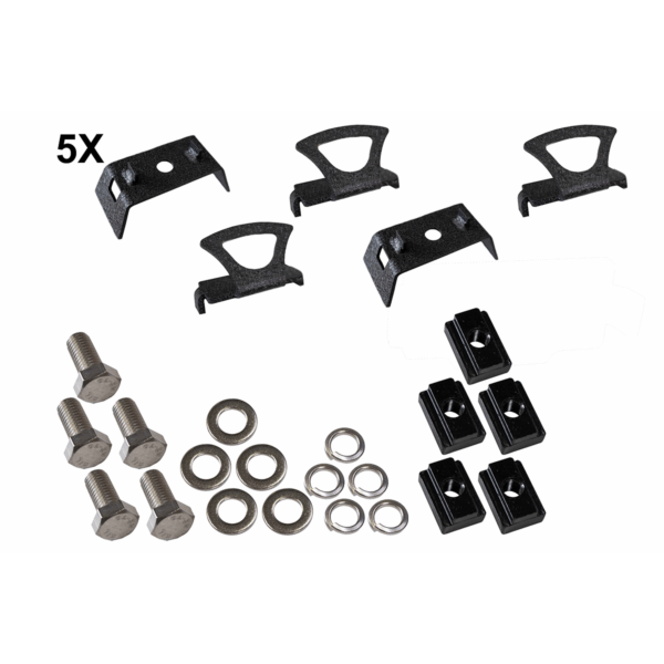 Black Powder Coated