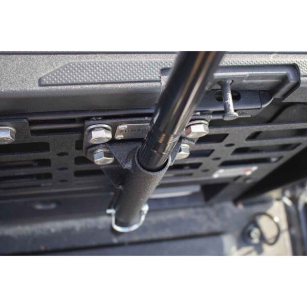 Black Powder Coated, Stainless Steel Hardware