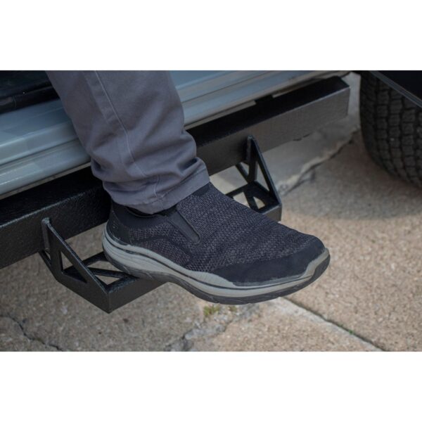 Sold as a pair, Black Textured Powder Coat, Steel