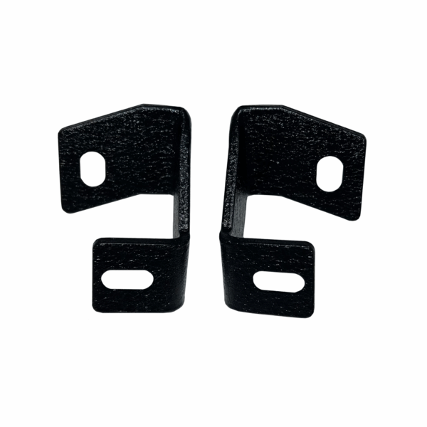 Two Stage Black Textured Power Coat, Sold as a pair
